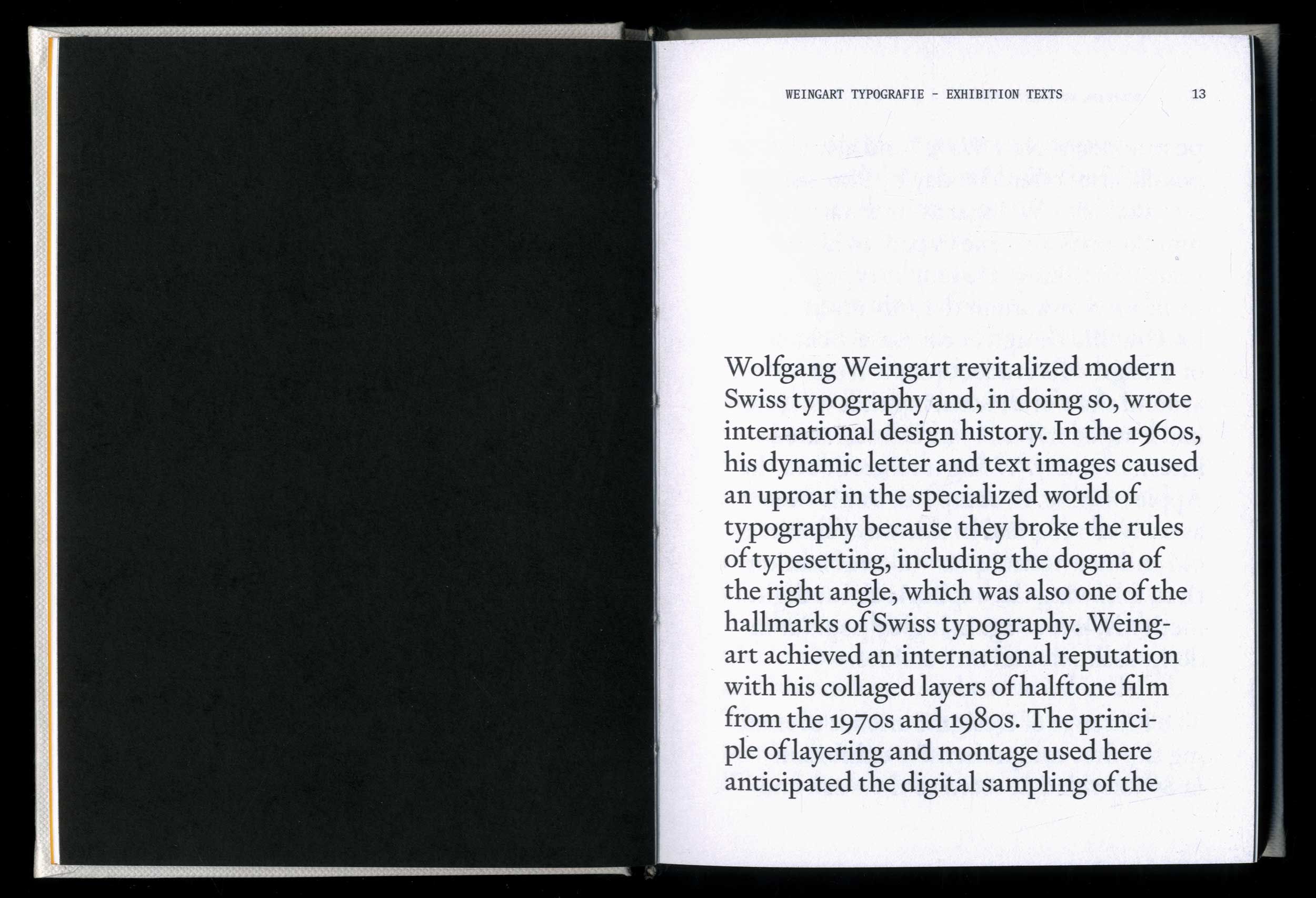 Holy Swiss Typography