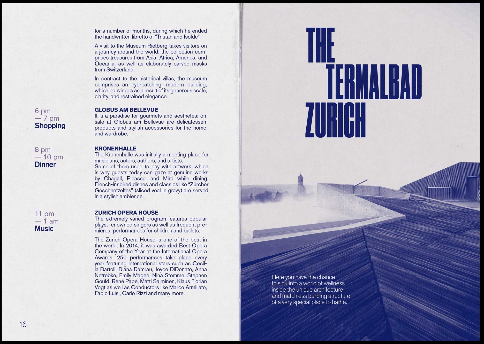 A Weekend in Zurich