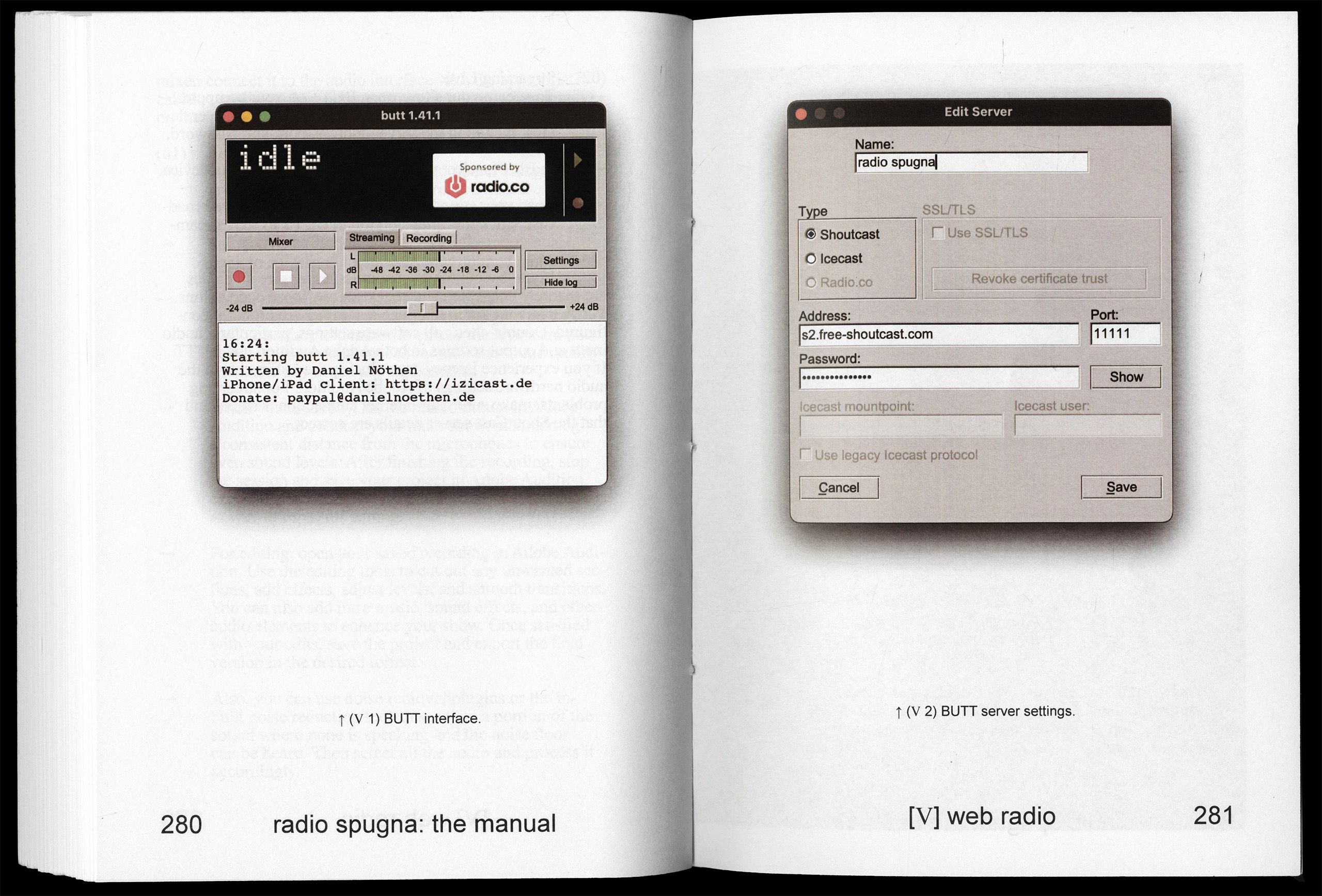 radio spugna, the manual